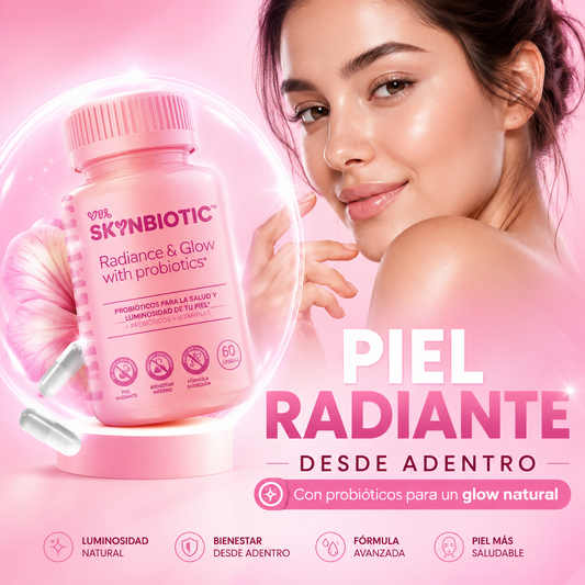 Vil SkynBiotic™ – El probiótico que ilumina tu piel desde adentro y reestablece el brillo de tu rostro